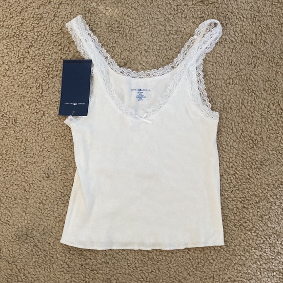Brandy melville beyonca lace crop tank top - Picture 4 of 4